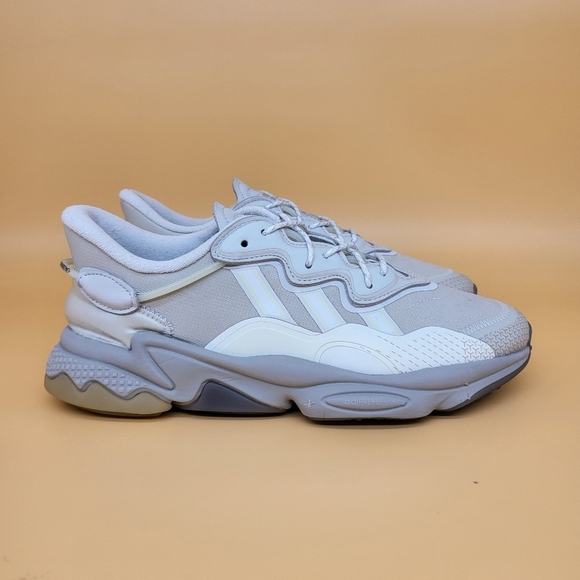 adidas Ozweego 'Aluminium Off White' H03403 Men's Shoes Size 9.5 - Picture 3 of 8